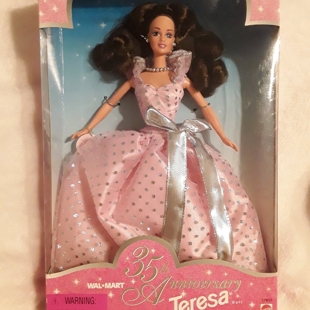 NWB Vintage Barbie Teresa Limited Edition Walmart 35th Anniversary Doll